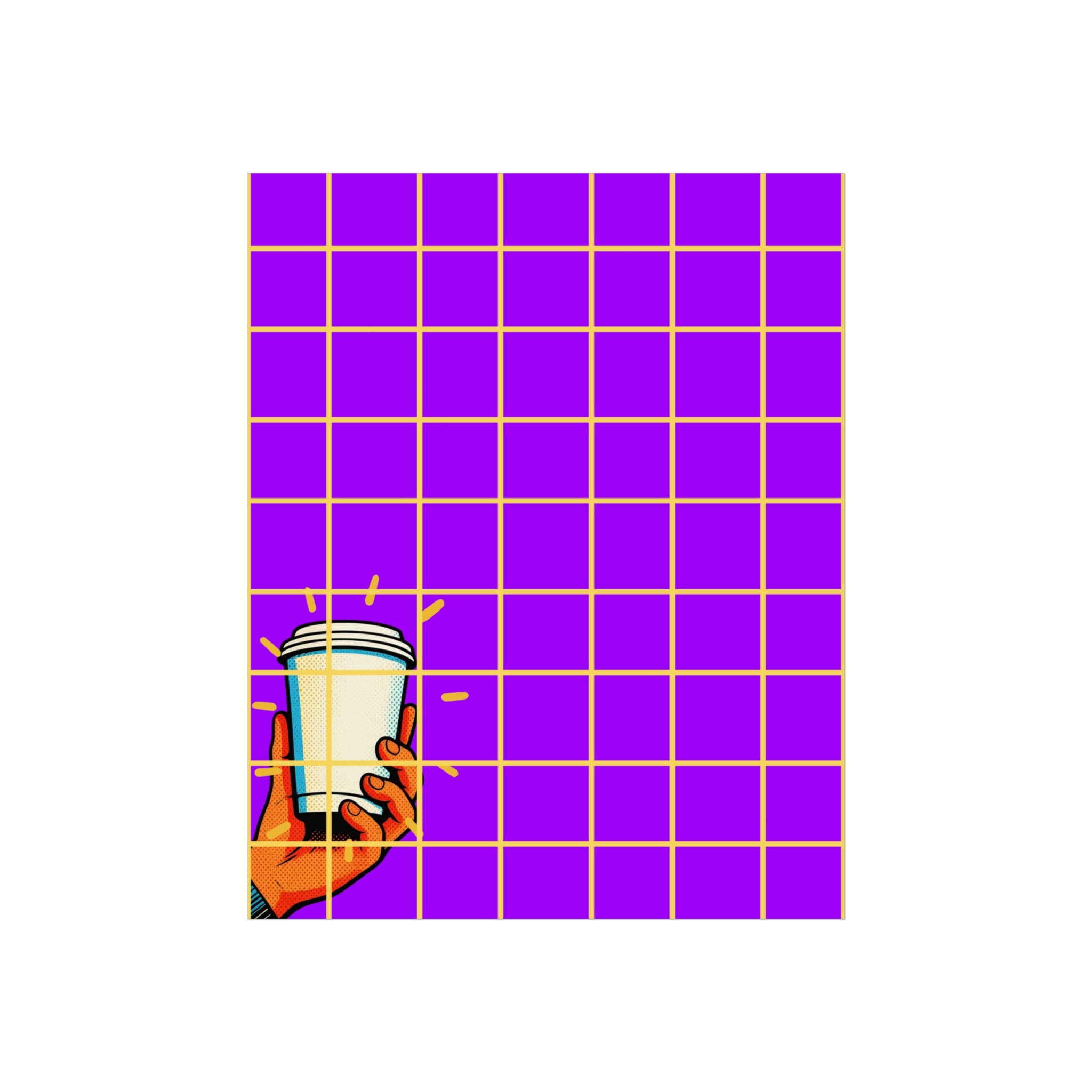 Pop Art Coffee Poster