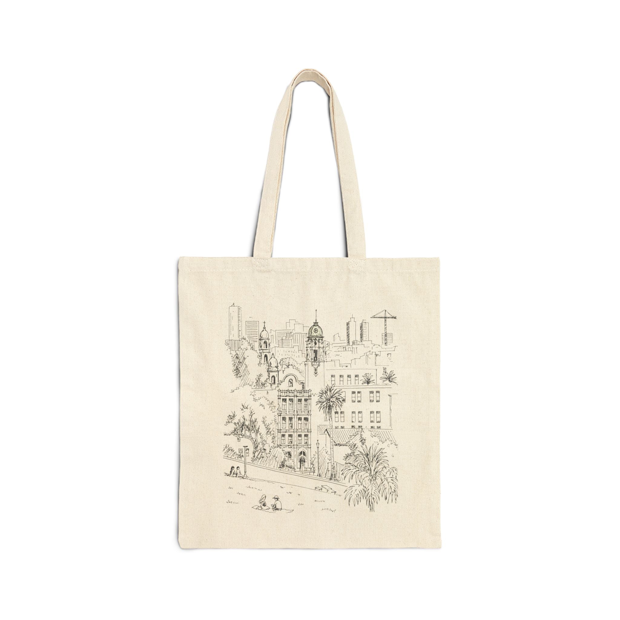 Mission High School Sketch Tote Bag