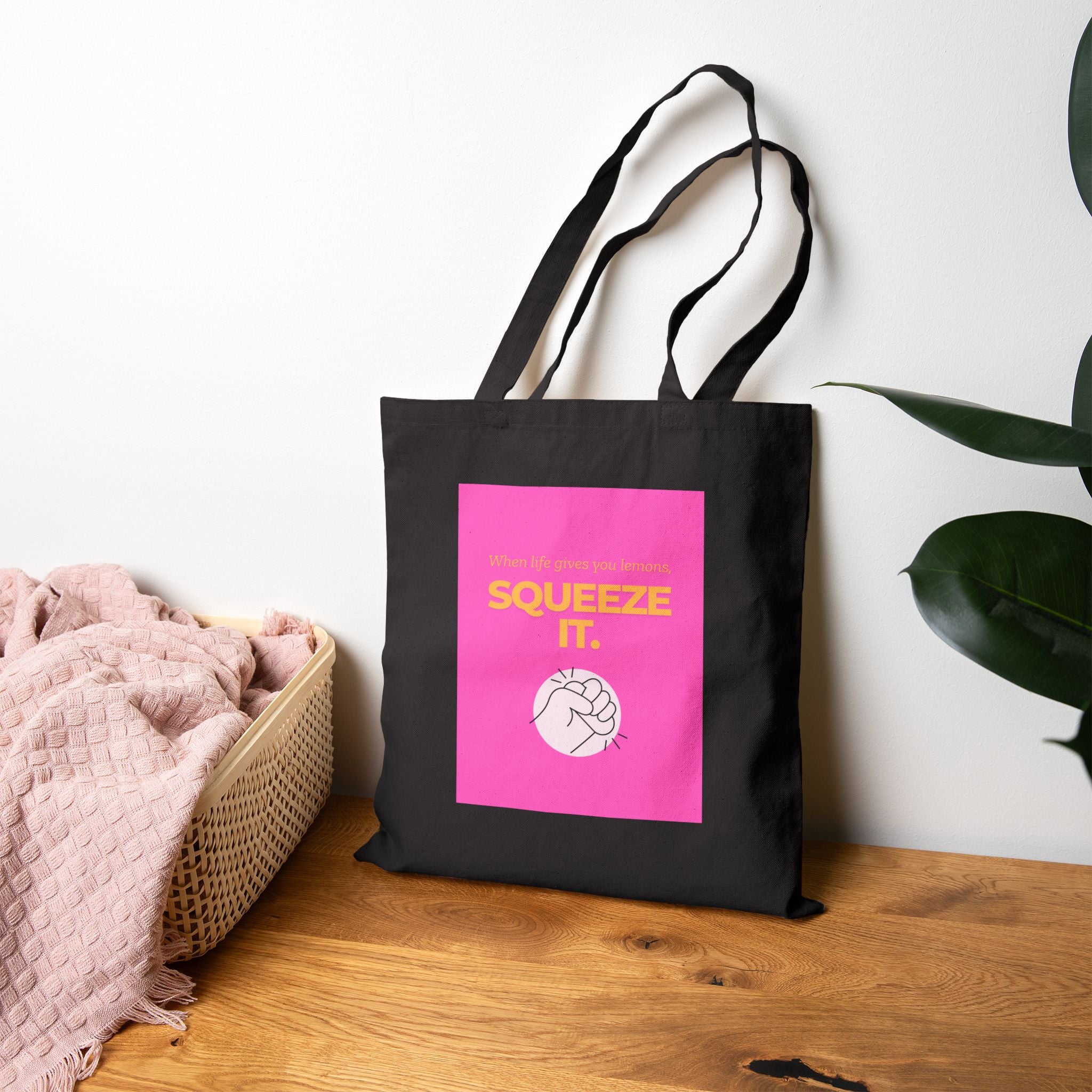 Squeeze It Wisdom Tote Bag