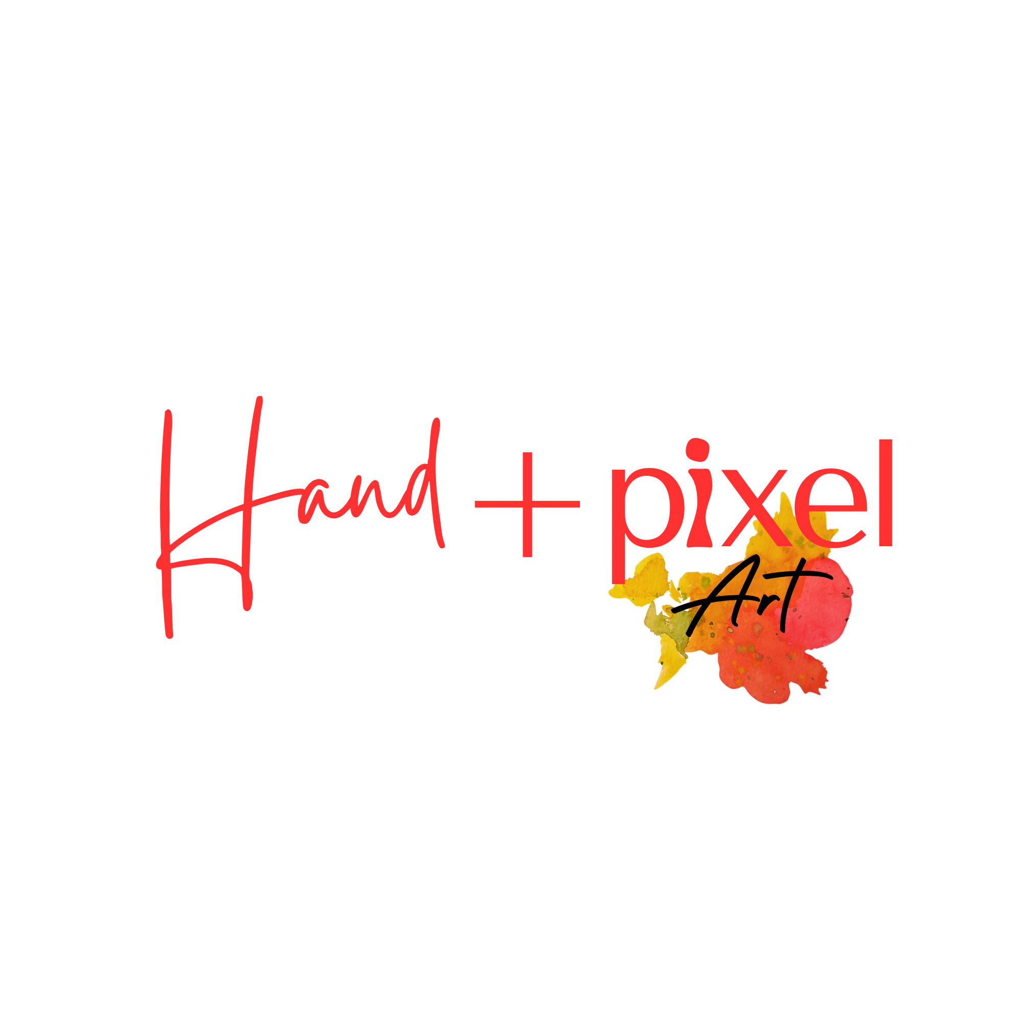 Hand and Pixel Art